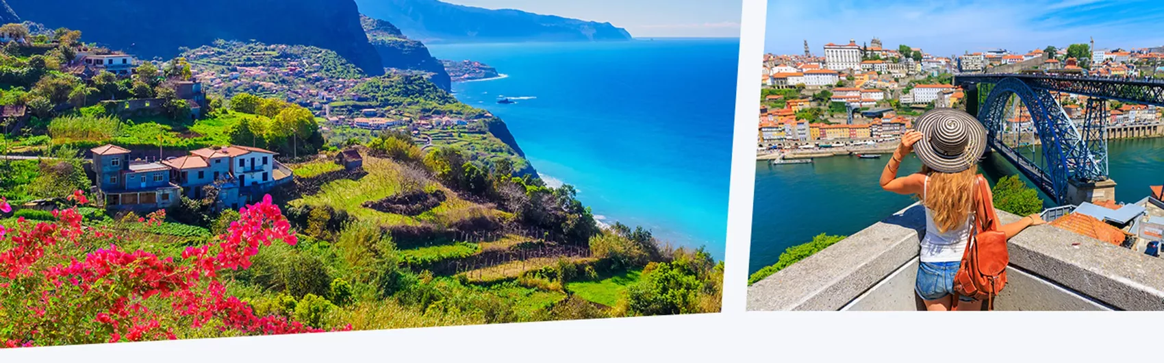 Portugal mit Madeira und Porto