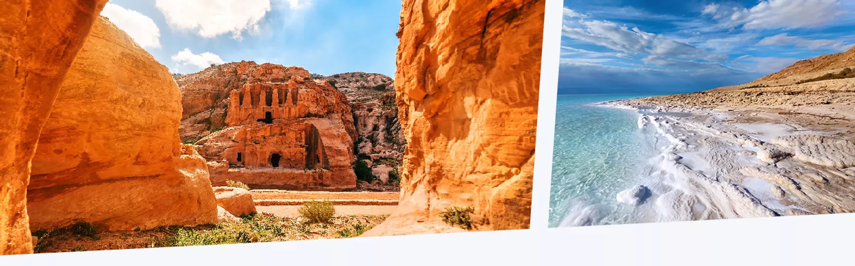 Felsenstadt Petra in Jordanien