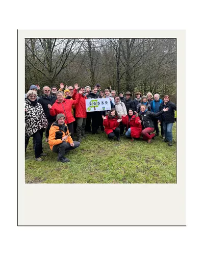 Gruppenbild Baumpflanzaktion 2025