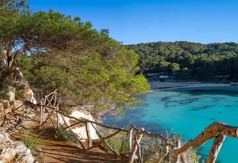 Wanderpfade auf Menorca, Cala Macarella