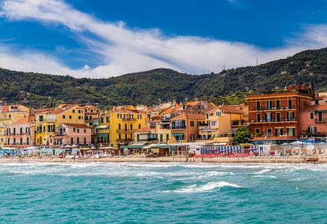Strand bei Alassio