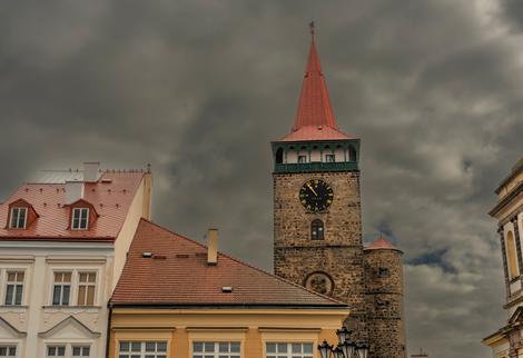 Jicin im Winter