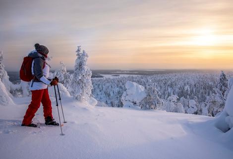 Schneeschuhwanderung durch das Winterwunderland