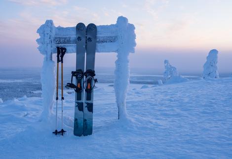Winterwunderland auf dem Berg