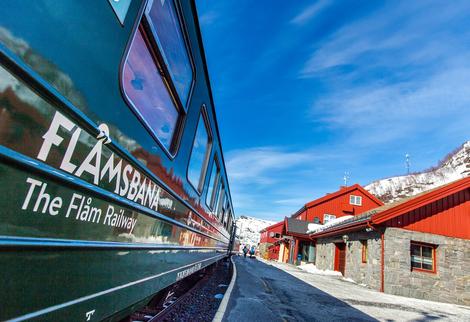 Fahrt mit der Flambahn
