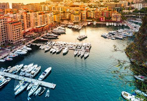 Yachthafen Monaco