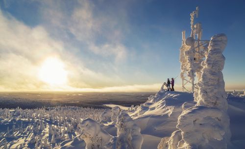 Winterparadies am Syöte-Nationalpark