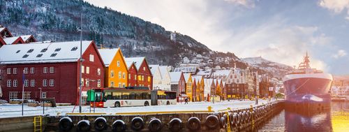 Norwegen im Winterkleid