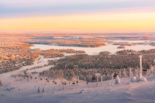 Wintererlebnis in Ruka