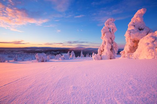 Traumrundreise durch den winterlichen hohen Norden