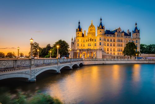 Schwerin, Wismar und Lübeck