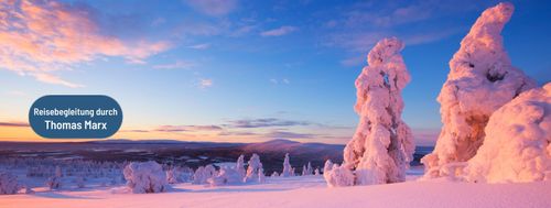 Traumrundreise durch den winterlichen hohen Norden