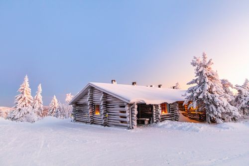 Winterurlaub im Syöte-Nationalpark