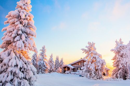 Winterurlaub im Syöte-Nationalpark