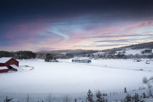 Mit der Bergenbahn von Oslo nach Bergen